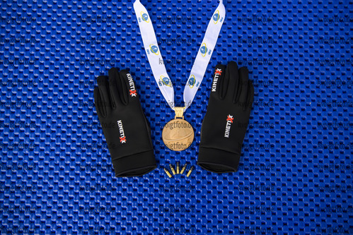 17.02.2020, xkvx, Biathlon IBU Weltmeisterschaft Antholz, Medaillen, v.l.  Goldmedaille / gold medal