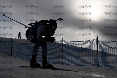 19.02.2020, xkvx, Biathlon IBU Weltmeisterschaft Antholz, Einzel Herren, v.l. Joscha Burkhalter (Switzerland) in aktion / in action competes