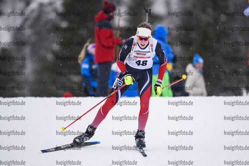 28.02.2020, xkvx, Biathlon DSV Deutschlandpokal Ruhpolding, Sprint - maennlich, v.l. Daniel Reinhold (Germany)  / 