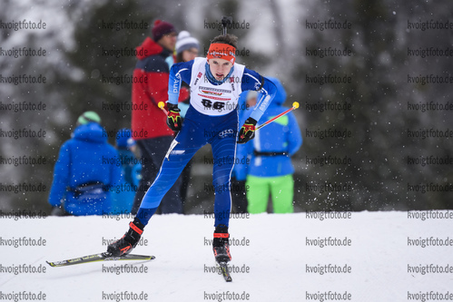28.02.2020, xkvx, Biathlon DSV Deutschlandpokal Ruhpolding, Sprint - maennlich, v.l. Valentin Lagler (Germany)  / 