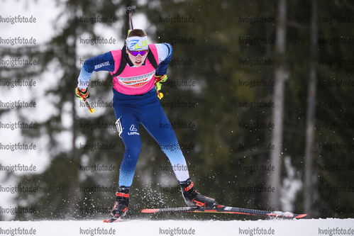 28.02.2020, xkvx, Biathlon DSV Deutschlandpokal Ruhpolding, Sprint - maennlich, v.l. Albert Engelmann (Germany)  / 