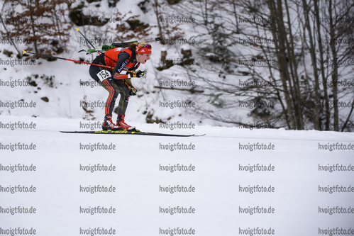 28.02.2020, xkvx, Biathlon DSV Deutschlandpokal Ruhpolding, Sprint - weiblich, v.l. Emilie Behringer (Germany)  / 