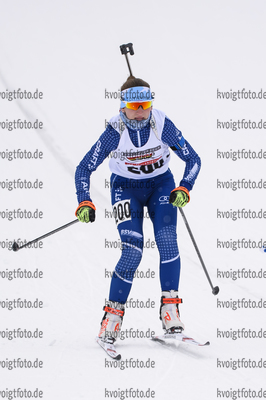 28.02.2020, xkvx, Biathlon DSV Deutschlandpokal Ruhpolding, Sprint - weiblich, v.l. Lea Zimmermann (Germany)  / 