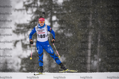 28.02.2020, xkvx, Biathlon DSV Deutschlandpokal Ruhpolding, Sprint - weiblich, v.l. Anna Stumpfegger (Germany)  / 