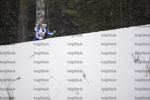 28.02.2020, xkvx, Biathlon DSV Deutschlandpokal Ruhpolding, Sprint - weiblich, v.l. Lea Zimmermann (Germany)  / 