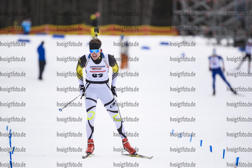 29.01.2020, xkvx, Biathlon DSV Deutschlandpokal Ruhpolding, Massenstart - maennlich, v.l. Florian Baumann (Germany)  / 