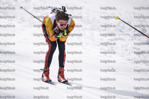 29.01.2020, xkvx, Biathlon DSV Deutschlandpokal Ruhpolding, Massenstart - maennlich, v.l. Darius Lodl (Germany)  / 
