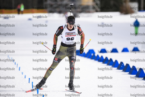 29.01.2020, xkvx, Biathlon DSV Deutschlandpokal Ruhpolding, Massenstart - maennlich, v.l. Marco Gross (Germany)  / 