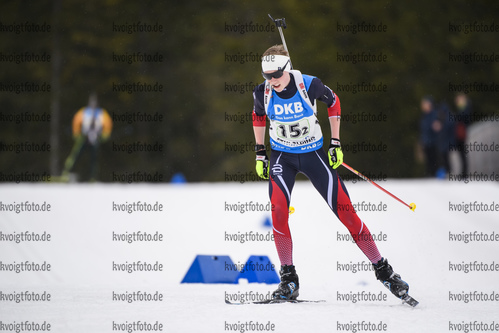 01.03.2020, xkvx, Biathlon DSV Deutschlandpokal Ruhpolding, Staffel - maennlich, v.l. Daniel Reinhold (Germany)  / 