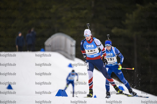 01.03.2020, xkvx, Biathlon DSV Deutschlandpokal Ruhpolding, Staffel - maennlich, v.l. Gregor Dittrich (Germany)  / 