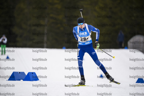 01.03.2020, xkvx, Biathlon DSV Deutschlandpokal Ruhpolding, Staffel - maennlich, v.l. Erik Roller (Germany)  / 