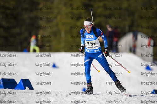 01.03.2020, xkvx, Biathlon DSV Deutschlandpokal Ruhpolding, Staffel - weiblich, v.l. Veronika Beck (Germany)  / 
