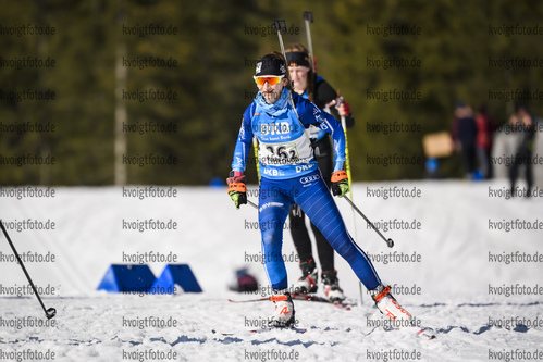 01.03.2020, xkvx, Biathlon DSV Deutschlandpokal Ruhpolding, Staffel - weiblich, v.l. Lena Haslach (Germany)  / 