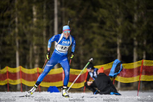 01.03.2020, xkvx, Biathlon DSV Deutschlandpokal Ruhpolding, Staffel - weiblich, v.l. Sandra Zuerker (Germany)  / 