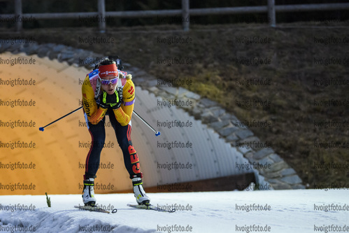 05.03.2020, xkvx, Biathlon IBU Weltcup Nove Mesto na Morave, Sprint Damen, v.l. Denise Herrmann (Germany) in aktion / in action competes