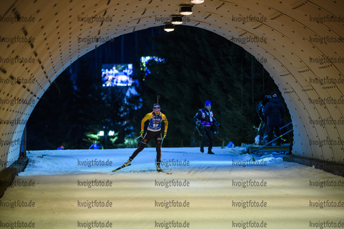 05.03.2020, xkvx, Biathlon IBU Weltcup Nove Mesto na Morave, Sprint Damen, v.l. Franziska Preuss (Germany) in aktion / in action competes