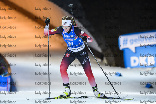 05.03.2020, xkvx, Biathlon IBU Weltcup Nove Mesto na Morave, Sprint Damen, v.l. Ida Lien (Norway) in aktion / in action competes