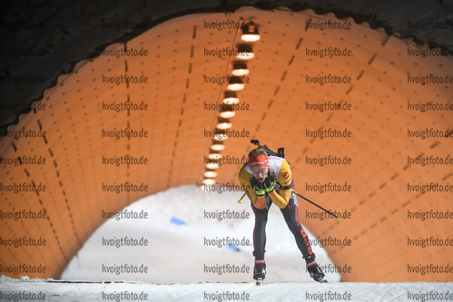 06.03.2020, xkvx, Biathlon IBU Weltcup Nove Mesto na Morave, Sprint Herren, v.l. Roman Rees (Germany) in aktion / in action competes