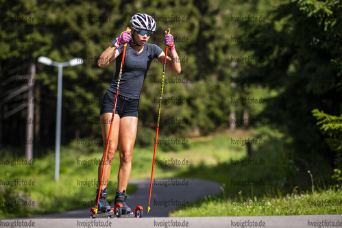 03.07.2020, xkvx, Biathlon Training Oberhof, v.l. Julia Kink  / 