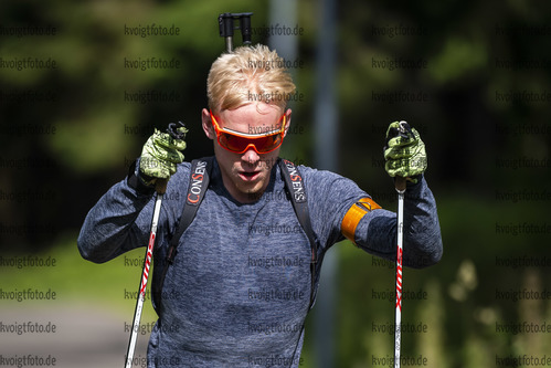 03.07.2020, xkvx, Biathlon Training Oberhof, v.l. Lars Erik Weick  / 