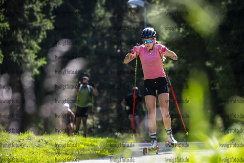 03.07.2020, xkvx, Biathlon Training Oberhof, v.l. Iva Moric  / 