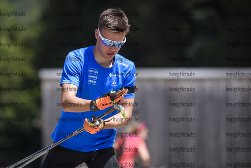 10.07.2020, xkvx, Biathlon Training Ruhpolding, v.l. Florian Arsan  