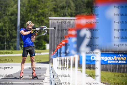 10.07.2020, xkvx, Biathlon Training Ruhpolding, v.l. Raphael Lankes  