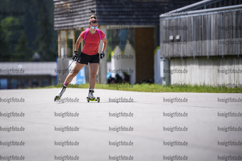 10.07.2020, xkvx, Biathlon Training Ruhpolding, v.l. Lara Vogl  
