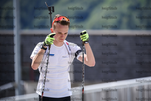 10.07.2020, xkvx, Biathlon Training Ruhpolding, v.l. Lucas Lechner  