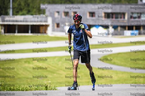 10.07.2020, xkvx, Biathlon Training Ruhpolding, v.l. Philipp Lipowitz  