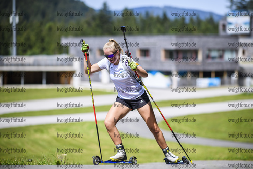 10.07.2020, xkvx, Biathlon Training Ruhpolding, v.l. Franziska Pfnuer  