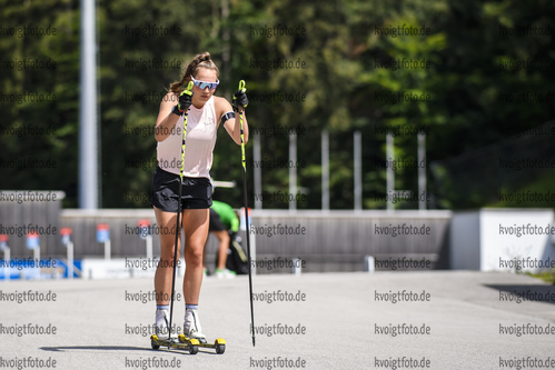 10.07.2020, xkvx, Biathlon Training Ruhpolding, v.l. Luise Born  