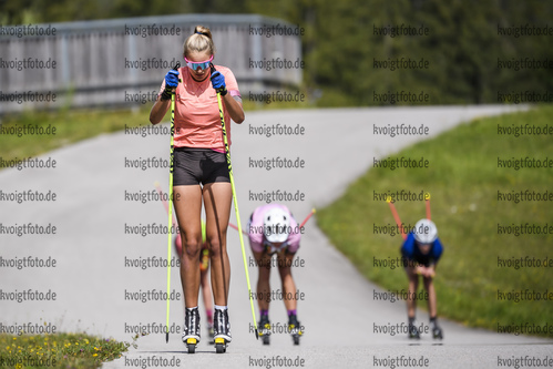 14.07.2020, xkvx, Biathlon Training Ruhpolding, v.l. Lena Hartl  