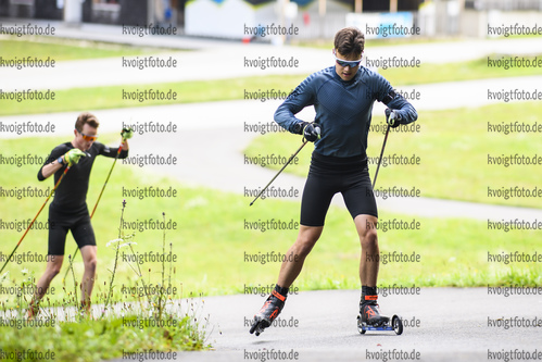05.08.2020, xkvx, Biathlon Training Ruhpolding, v.l. Florian Arsan  