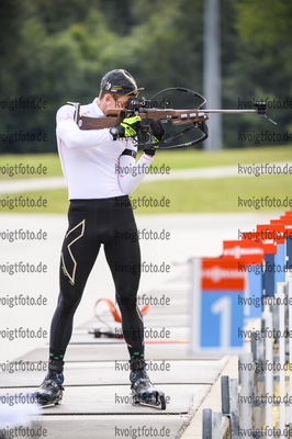 05.08.2020, xkvx, Biathlon Training Ruhpolding, v.l. Florian Hollandt  