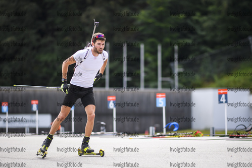 05.08.2020, xkvx, Biathlon Training Ruhpolding, v.l. Matthias Dorfer  