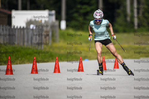 07.08.2020, xkvx, Biathlon Training Ruhpolding, v.l. Marion Deigentesch  