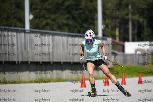 07.08.2020, xkvx, Biathlon Training Ruhpolding, v.l. Marion Deigentesch  