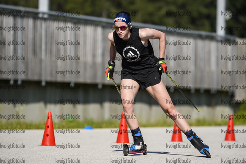 07.08.2020, xkvx, Biathlon Training Ruhpolding, v.l. Vanessa Voigt  
