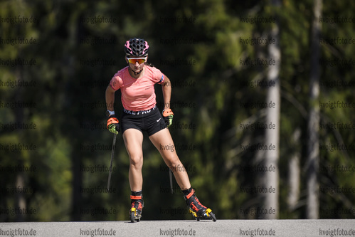 10.08.2020, xkvx, Biathlon Training Ruhpolding, v.l. Lea Zimmermann  