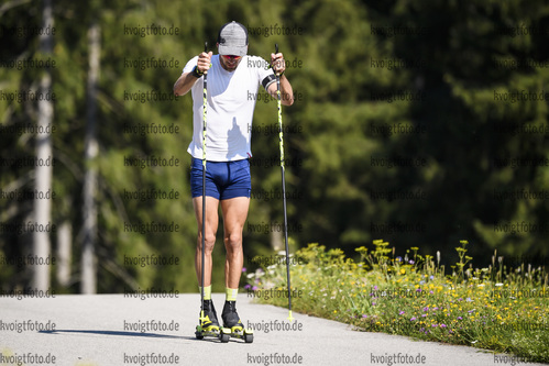 10.08.2020, xkvx, Biathlon Training Ruhpolding, v.l. Matthias Dorfer  