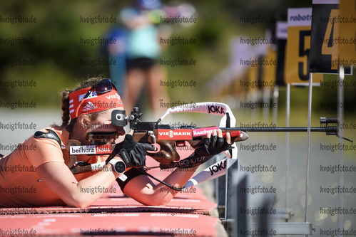 03.09.2020, xkvx, Biathlon Deutsche Meisterschaften Altenberg, Training Damen, v.l. Janina Hettich (Germany)  / 