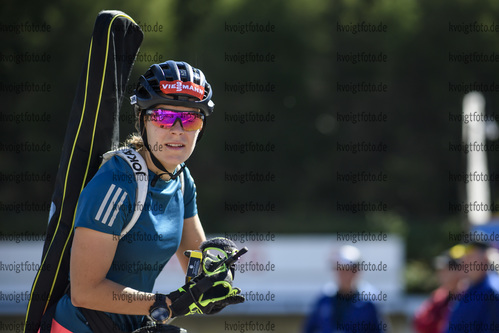 03.09.2020, xkvx, Biathlon Deutsche Meisterschaften Altenberg, Training Damen, v.l. Hanna Kebinger (Germany)  / 