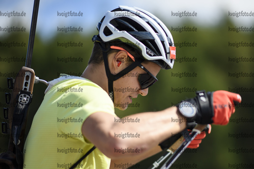 03.09.2020, xkvx, Biathlon Deutsche Meisterschaften Altenberg, Training Herren, v.l. Philipp Horn (Germany)  / 