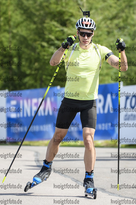 03.09.2020, xkvx, Biathlon Deutsche Meisterschaften Altenberg, Training Herren, v.l. Arnd Peiffer (Germany)  / 