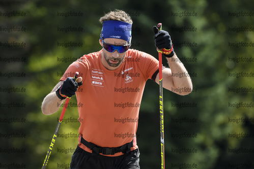 03.09.2020, xkvx, Biathlon Deutsche Meisterschaften Altenberg, Training Herren, v.l. Serafin Wiestner (Switzerland)  / 