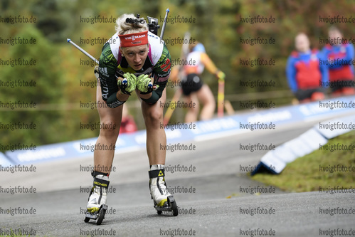 04.09.2020, xkvx, Biathlon Deutsche Meisterschaften Altenberg, Einzel Damen, v.l. Hanna-Michelle Hermann  (Germany)  / 