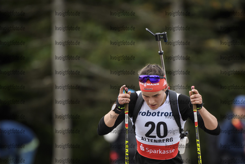 04.09.2020, xkvx, Biathlon Deutsche Meisterschaften Altenberg, Einzel Damen, v.l. Sabrina Braun (Germany)  / 