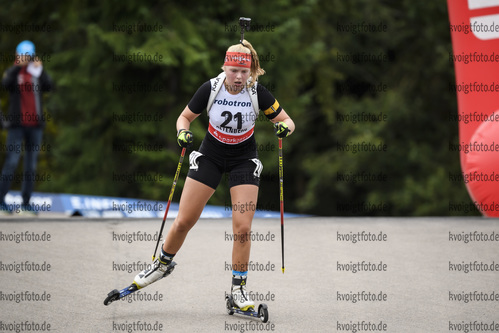 04.09.2020, xkvx, Biathlon Deutsche Meisterschaften Altenberg, Einzel Damen, v.l. Franziska Pfnuer (Germany)  / 