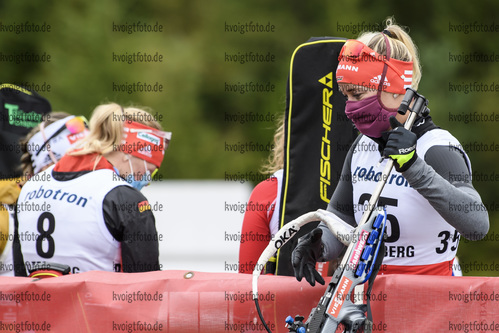 04.09.2020, xkvx, Biathlon Deutsche Meisterschaften Altenberg, Einzel Damen, v.l. Franziska Hildebrand (Germany), Maren Hammerschmidt (Germany)  / 